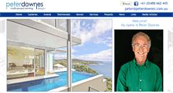 Desktop Screenshot of peterdownes.com.au